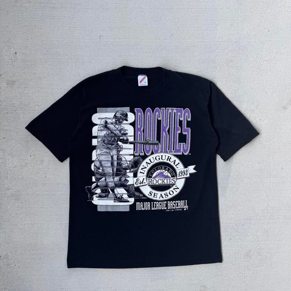 Vintage 1993 colorado rockies mlb